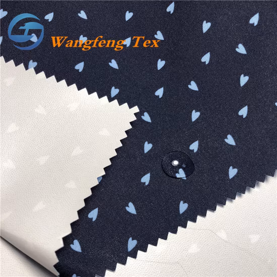 Tela uniforme de ropa deportiva de punto de LICRA resistente al agua funcional para exteriores pongee de poliéster de alta elasticidad recubierta con película de TPU